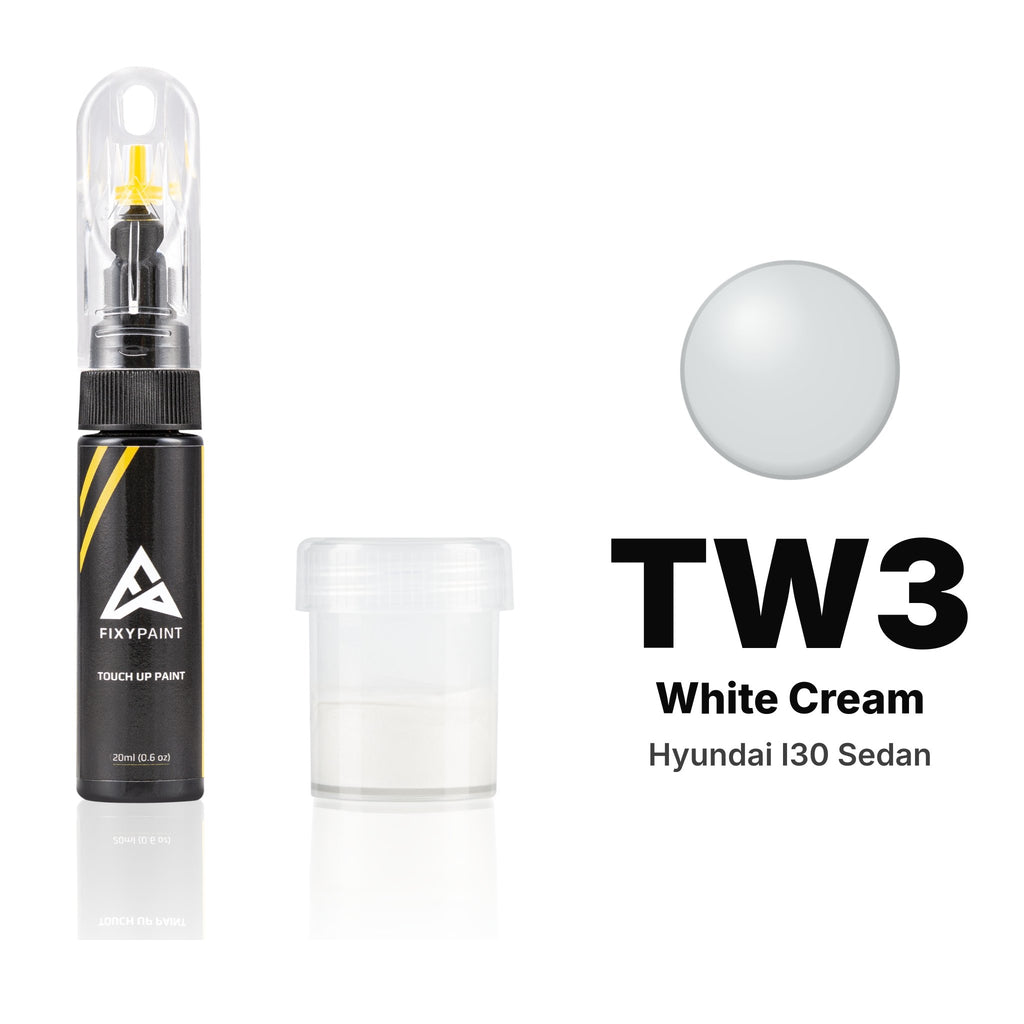 Touch-up paint for Hyundai i30 Sedan TW3 White Cream, Standard kit