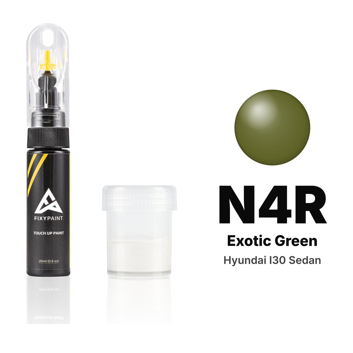 Vernice ritocco per Hyundai i30 Sedan – N4R Exotic Green (2024), kit Standard