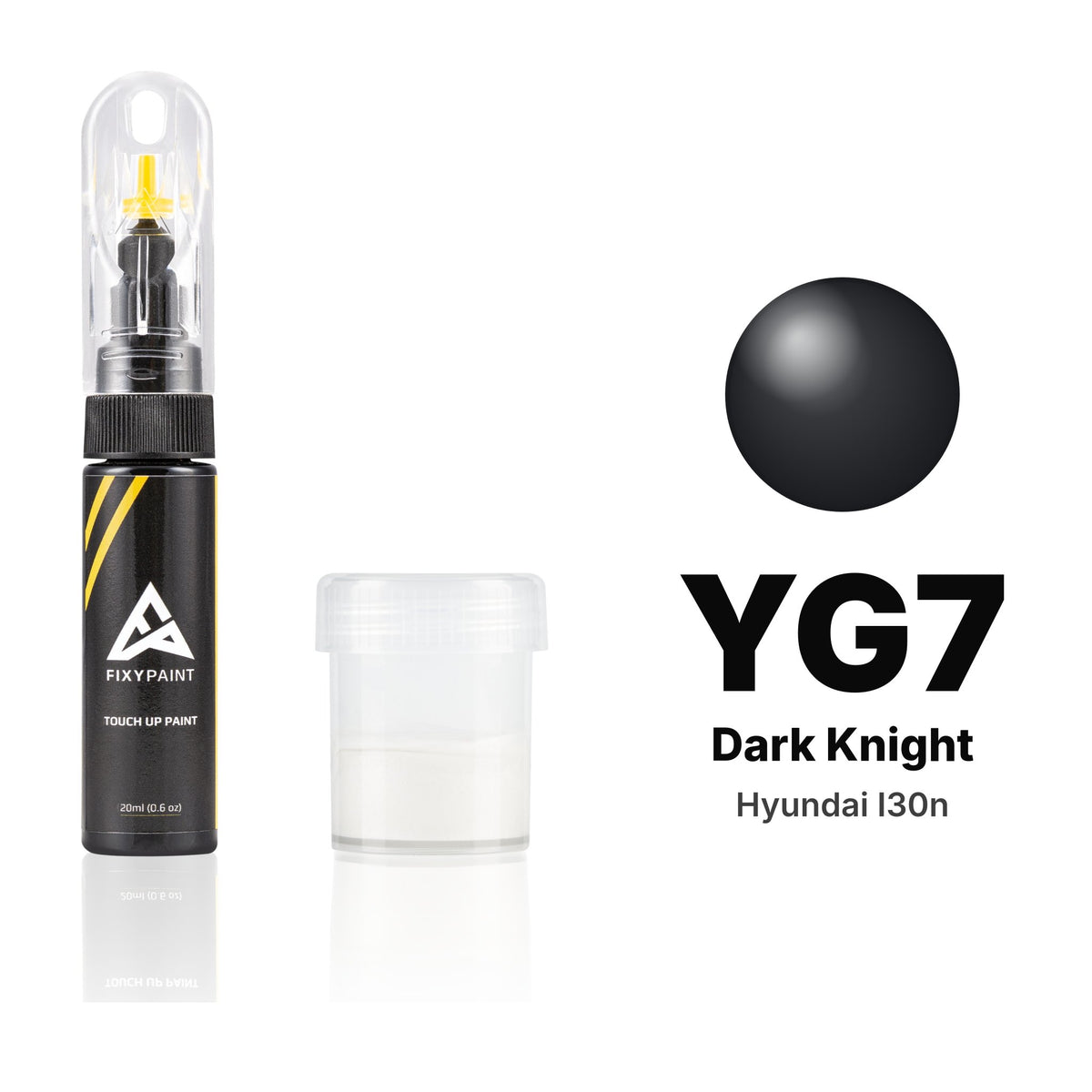 Lackstift für Hyundai i30 N – YG7 Dark Knight (2019–2025), Set Standard