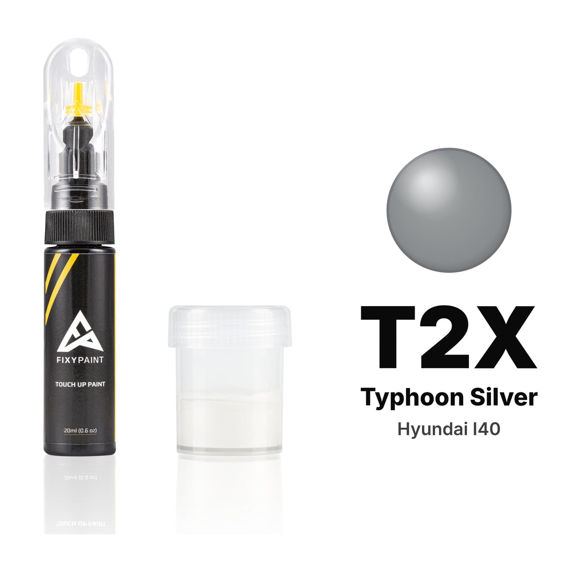 Touch-up paint for Hyundai i40 T2X Typhoon Silver, Standard kit