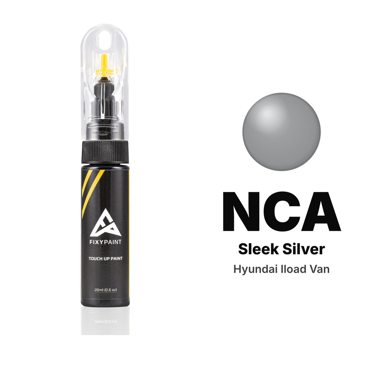 Hyundai Iload Van NCA Sleek Silver touch-up paint, Basic kit