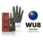 Touch-up paint for Hyundai iLoad Van WU8 Blue Shift, Complete kit