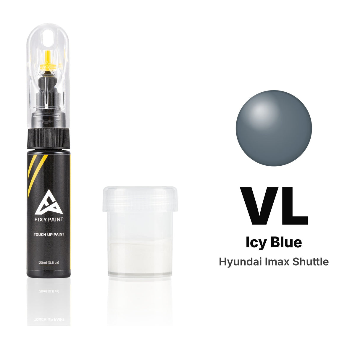 Touch-up paint for Hyundai iMax Shuttle VL Icy Blue, Standard kit