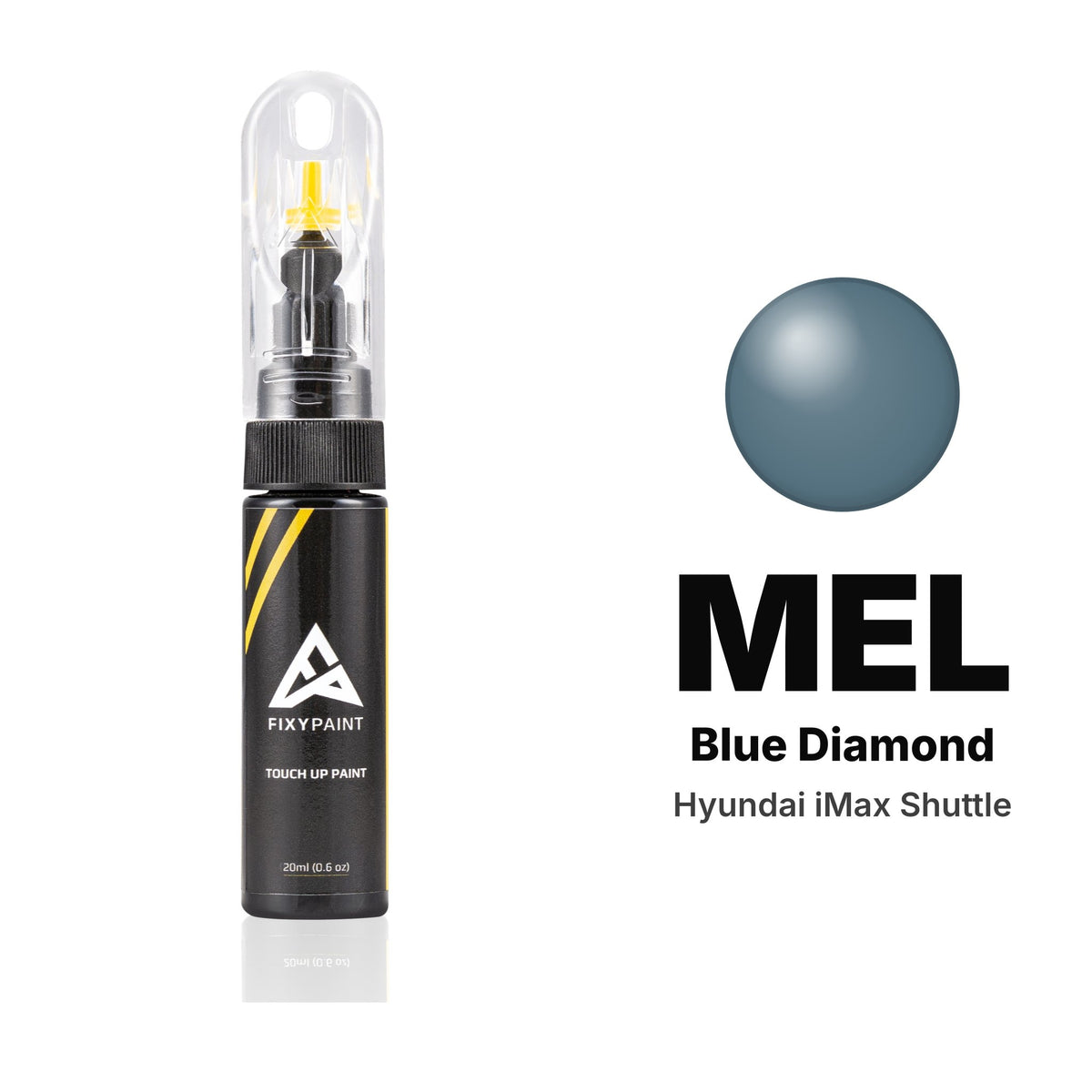 Pintura de retoque para Hyundai iMax Shuttle – MEL Blue Diamond (2010), kit Básico