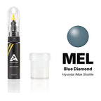 Pintura de retoque para Hyundai iMax Shuttle – MEL Blue Diamond (2010), kit Estándar