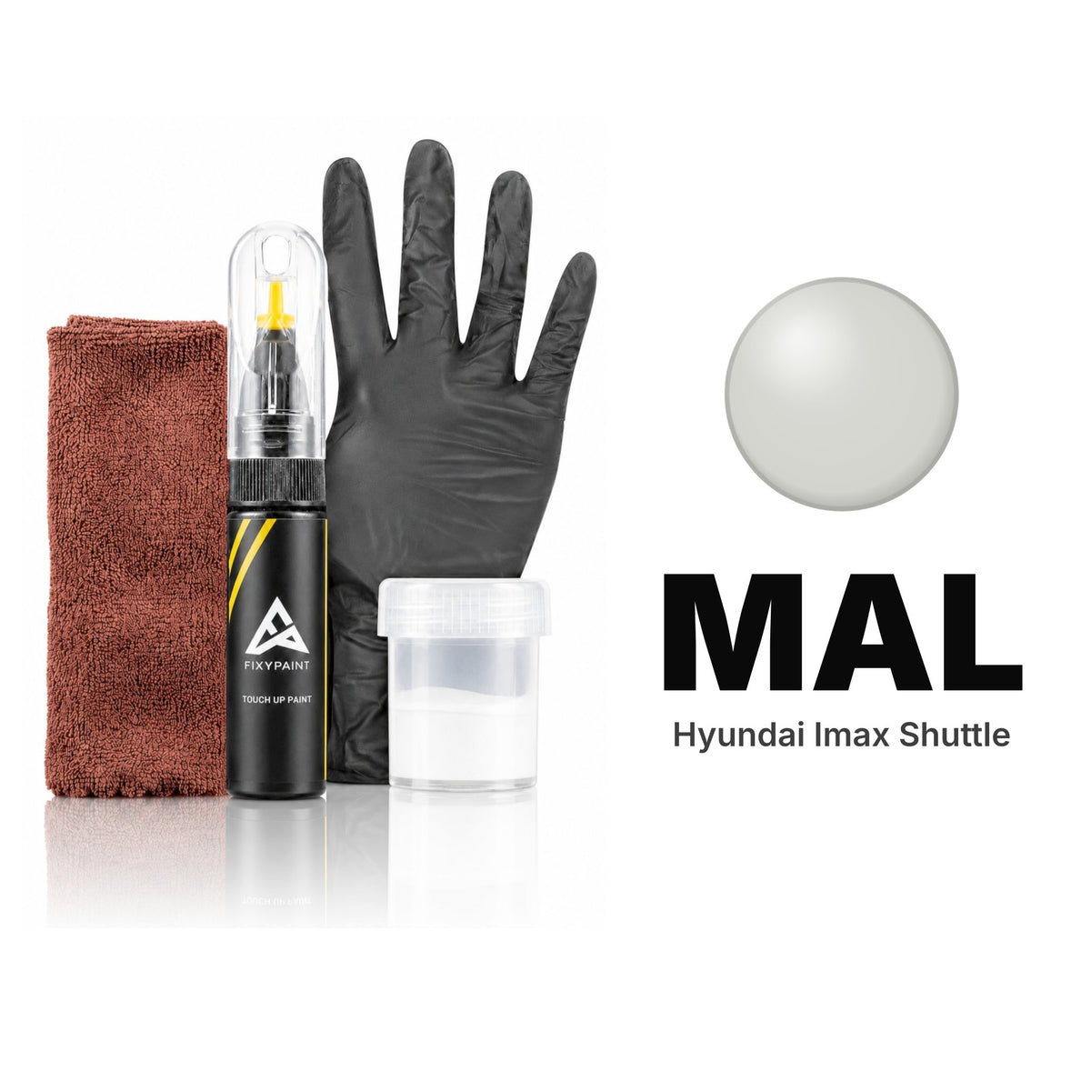 Lackstift für Hyundai iMax Shuttle – MAL (2010–2014), Set Komplett