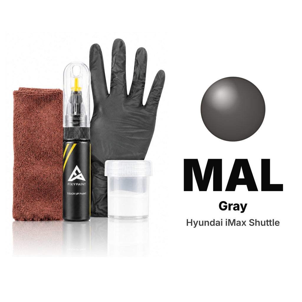Pintura de retoque para Hyundai iMax Shuttle – MAL Gray (2010–2014), kit Completo