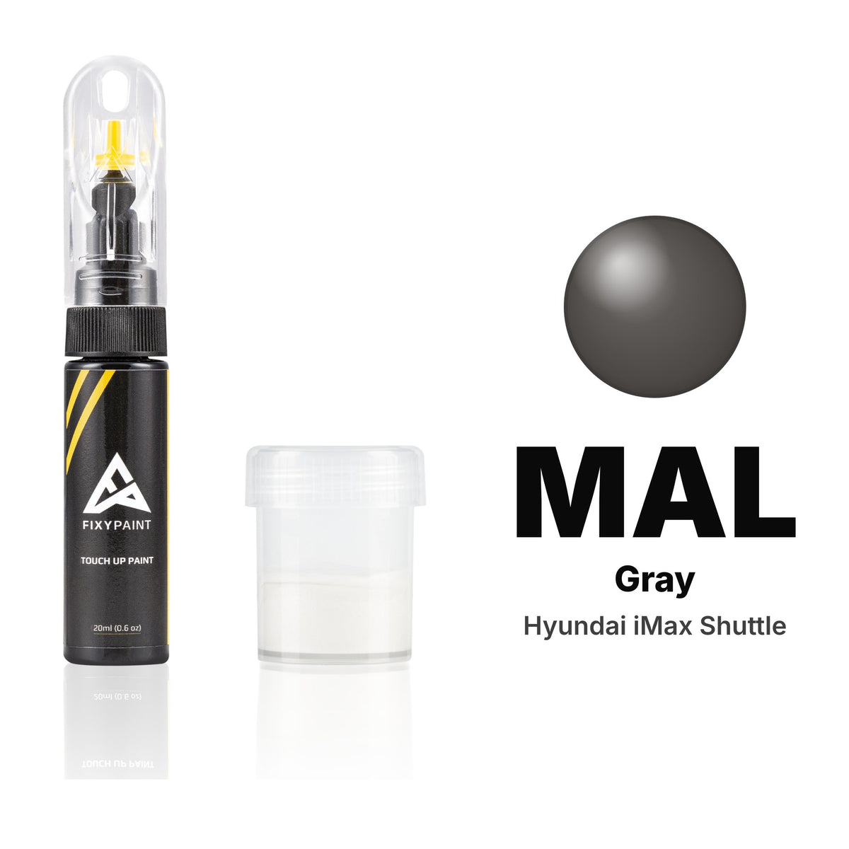 Pintura de retoque para Hyundai iMax Shuttle – MAL Gray (2010–2014), kit Estándar