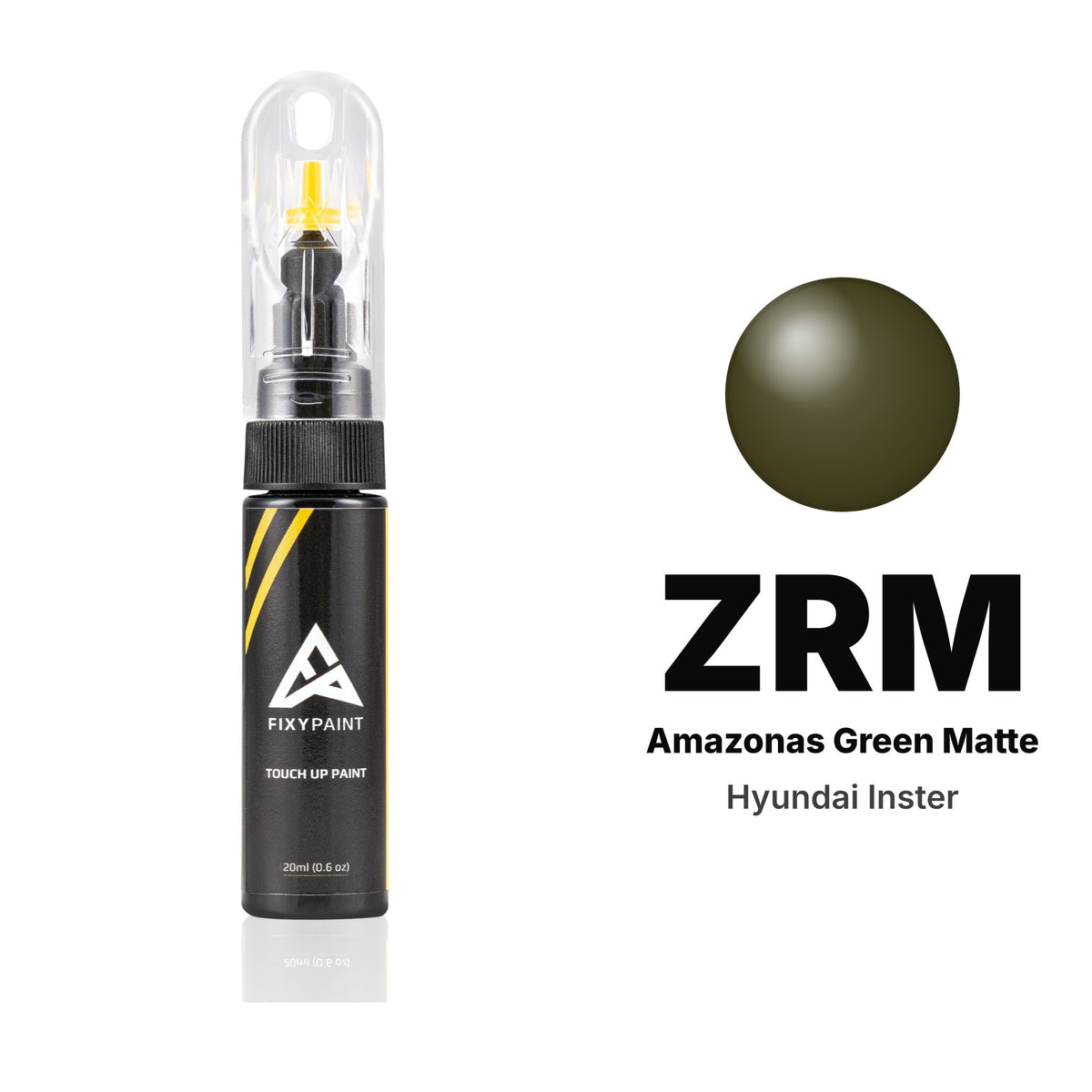 Touch-up paint for Hyundai Inster ZRM Amazonas Green Matte, Basic kit