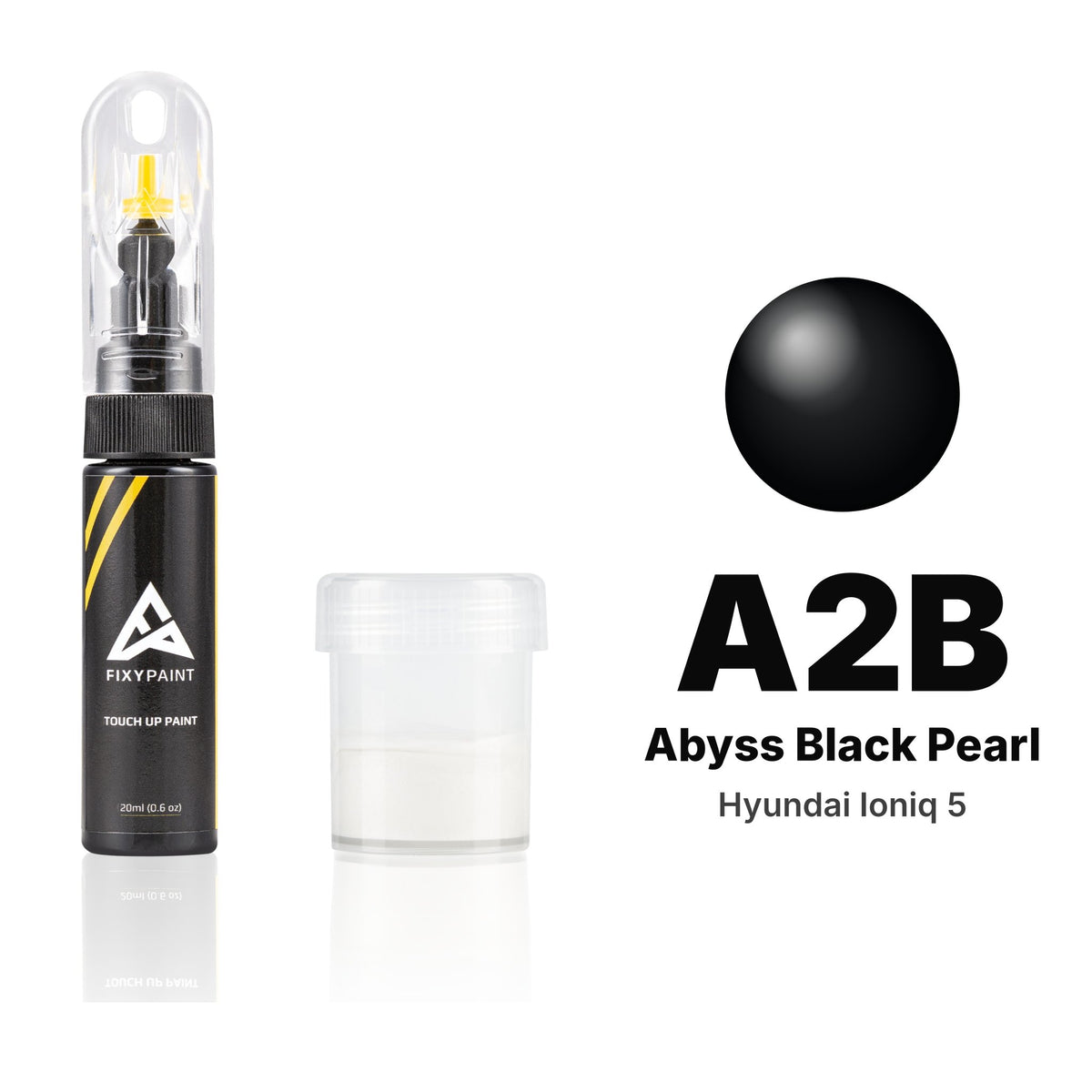 Pintura de retoque para Hyundai Ioniq 5 – A2B Abyss Black Pearl (desde 2023), kit Estándar