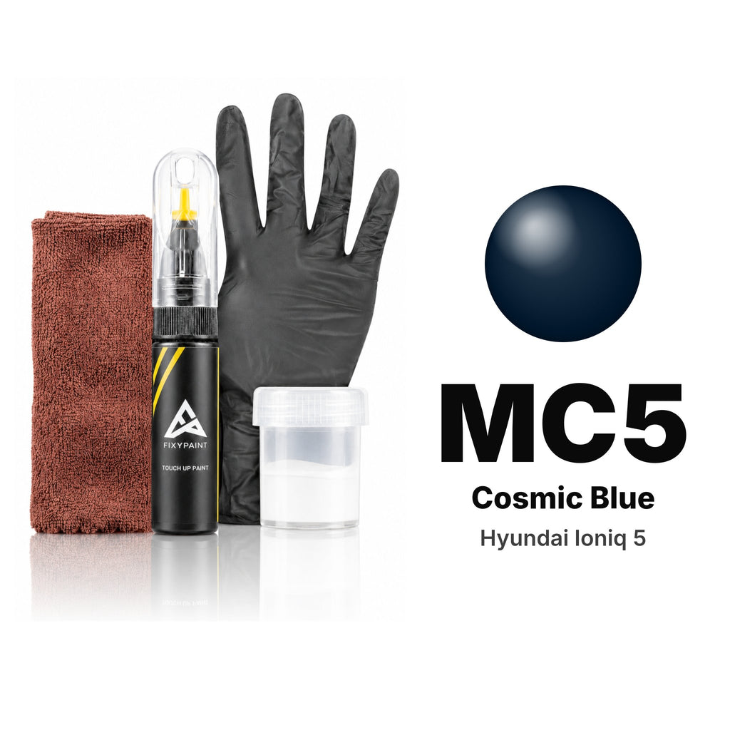 Lackstift für Hyundai Ioniq 5 – MC5 Cosmic Blue (ab 2026), Set Komplett