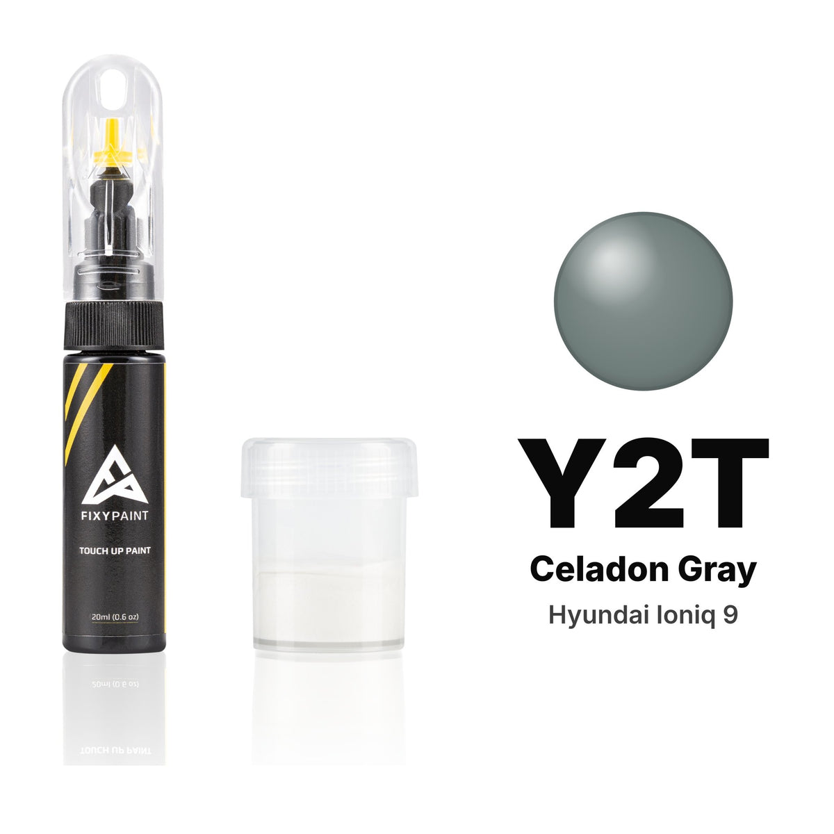 Pintura de retoque para Hyundai Ioniq 9 – Y2T Celadon Gray (desde 2025), kit Estándar