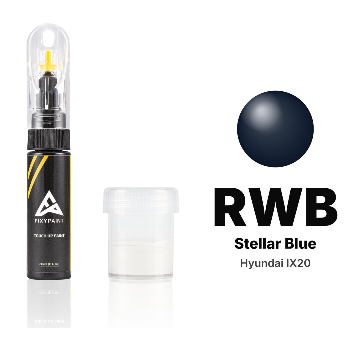 Touch-up paint for Hyundai ix20 RWB Stellar Blue, Standard kit