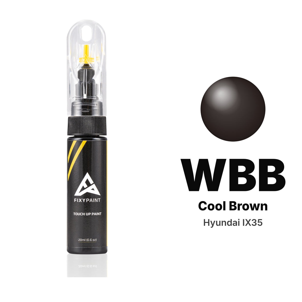 Hyundai IX35 WBB Cool Brown touch-up paint, Basic kit