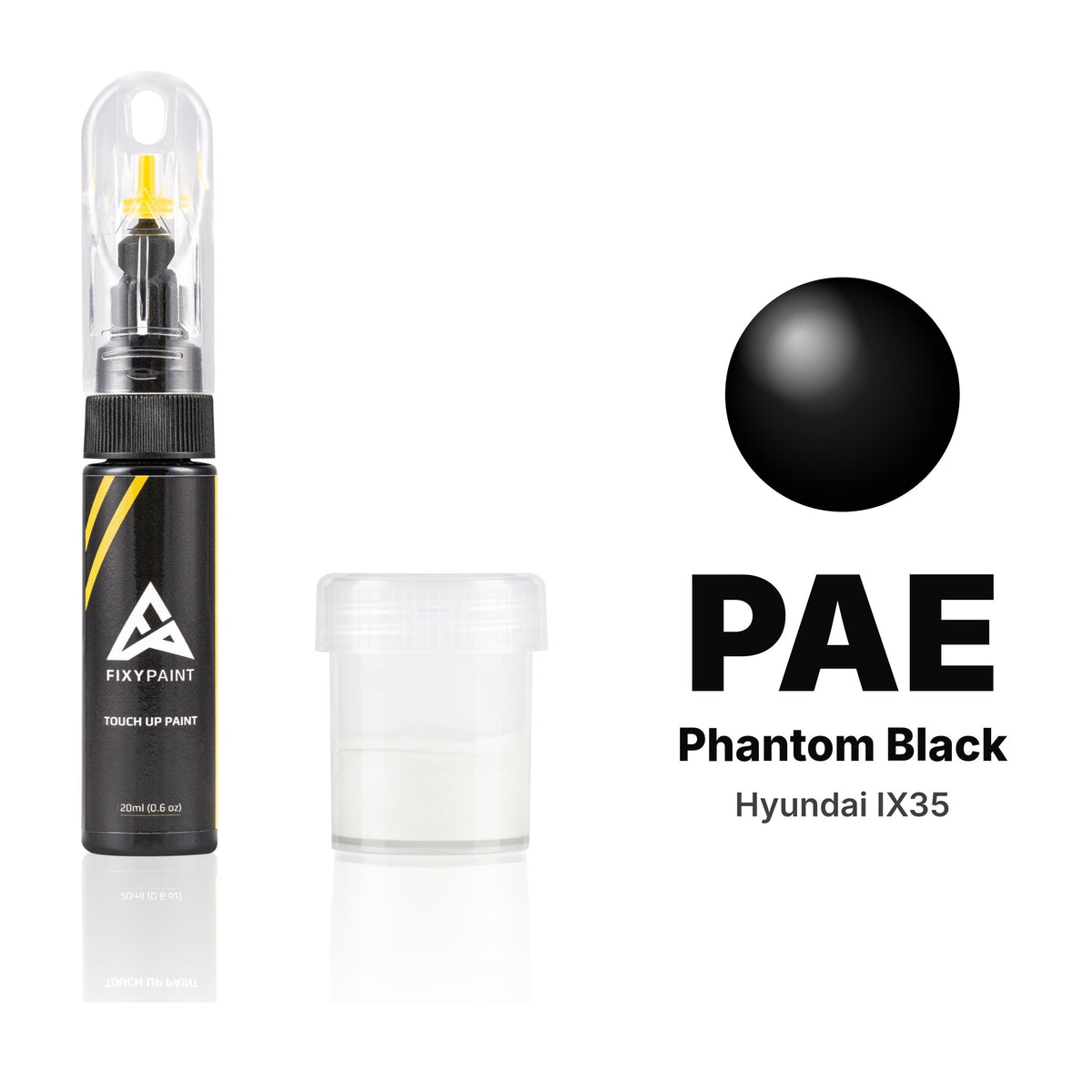 Touch-up paint for Hyundai ix35 PAE Phantom Black, Standard kit