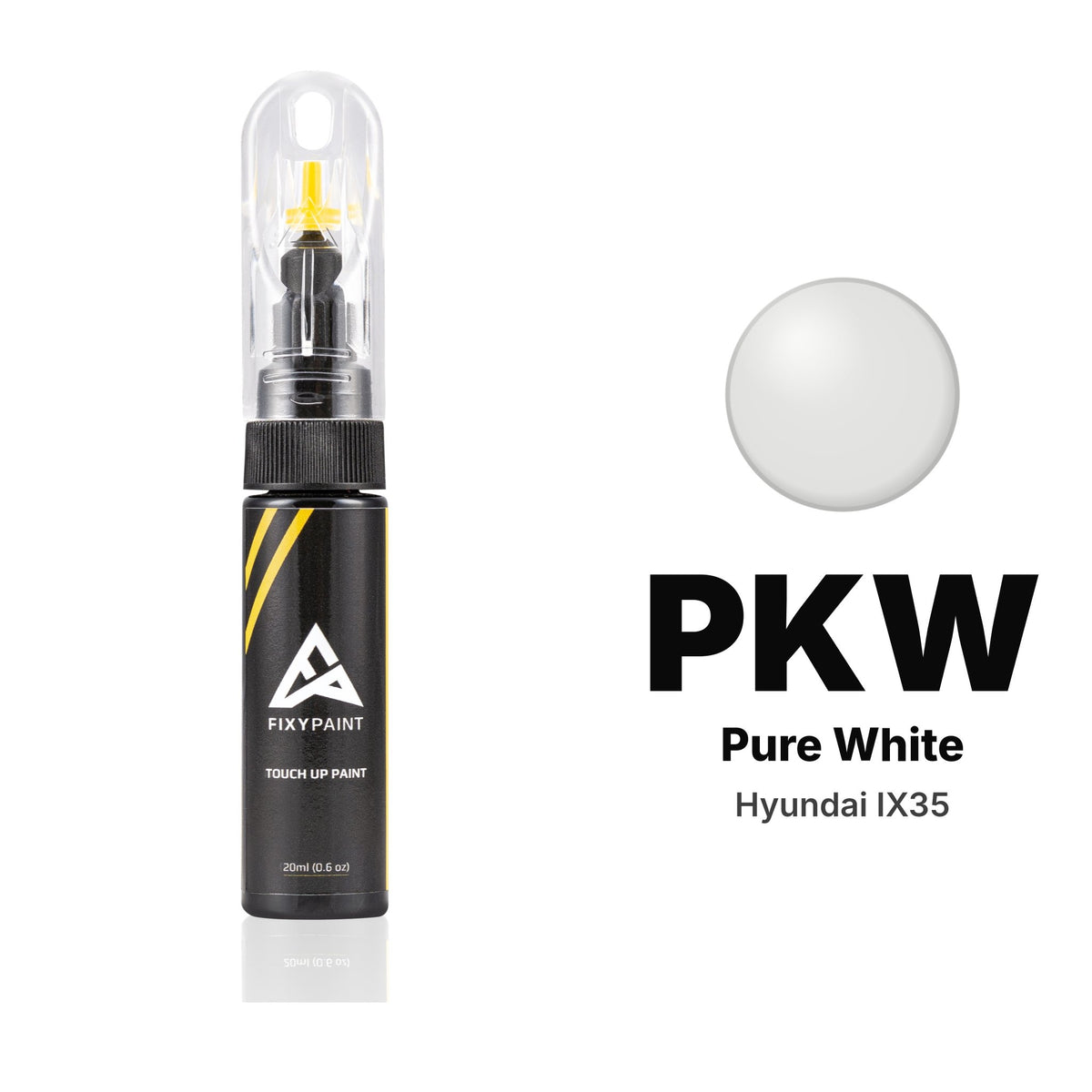 Touch-up paint for Hyundai ix35 PKW Pure White, Basic kit