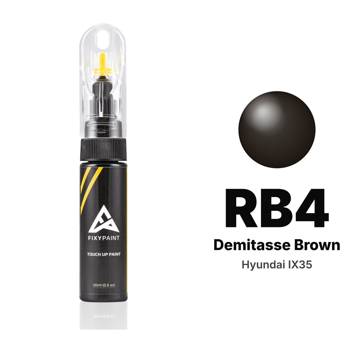 Touch-up paint for Hyundai ix35 RB4 Demitasse Brown, Basic kit