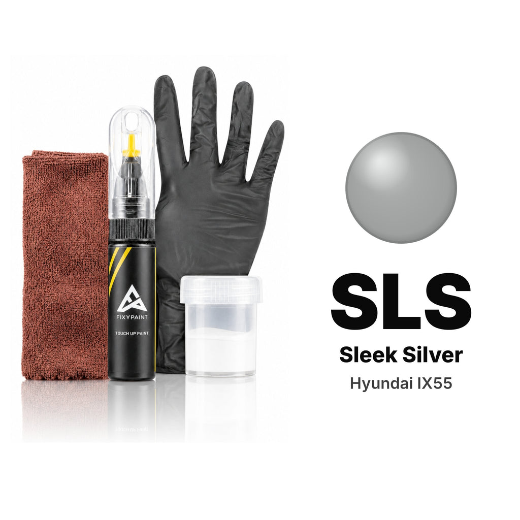 Touch-up paint for Hyundai ix55 SLS Sleek Silver, Complete kit