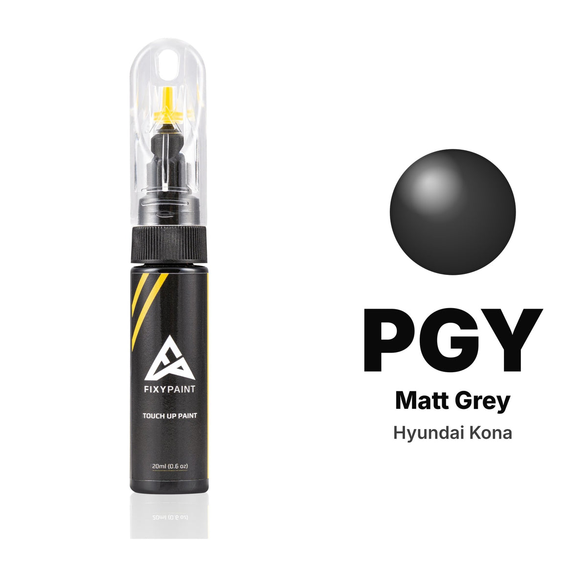 Touch-up paint for Hyundai Kona PGY Matt Grey, Basic kit