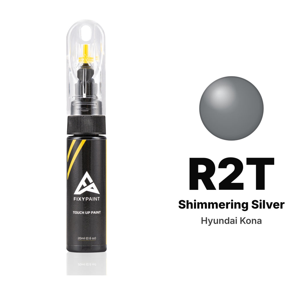Peinture de retouche pour Hyundai Kona – R2T Shimmering Silver (depuis 2020), kit Basique