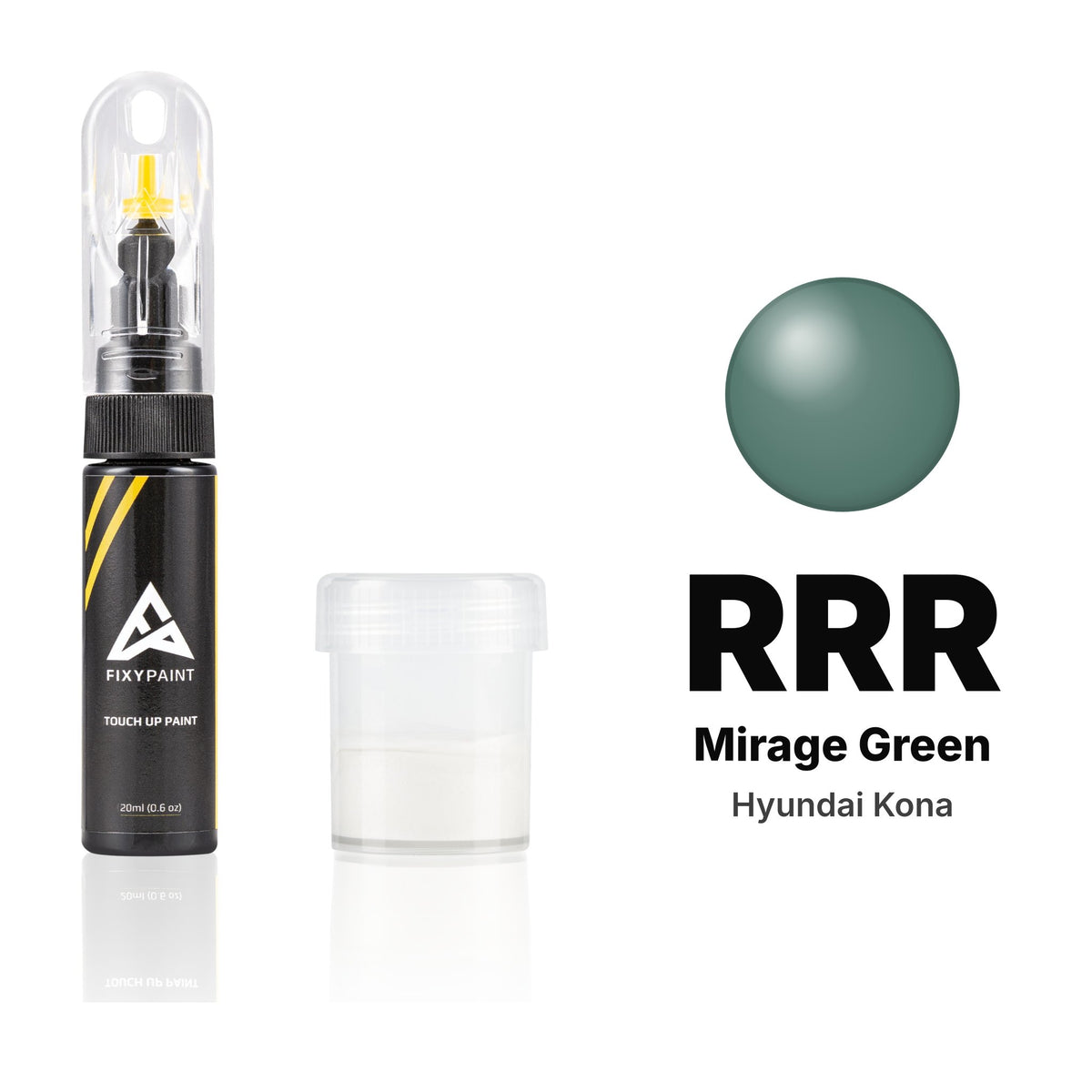 Touch-up paint for Hyundai Kona RRR Mirage Green, Standard kit