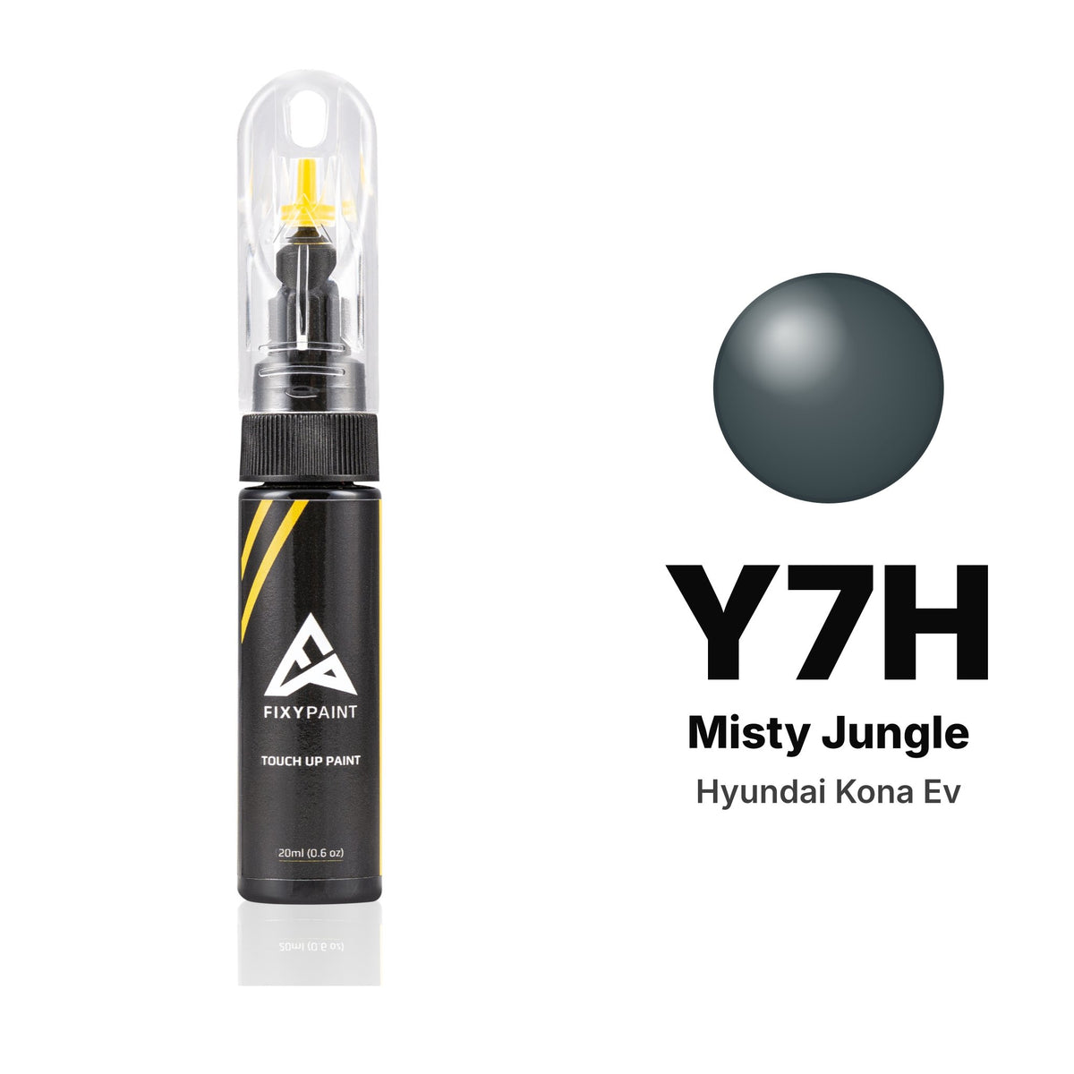 Touch-up paint for Hyundai Kona EV Y7H Misty Jungle, Basic kit