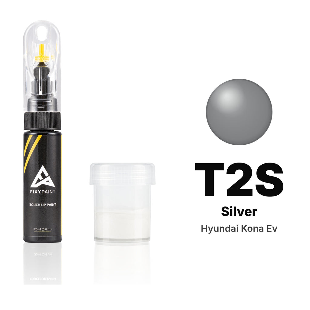 Lackstift für Hyundai Kona EV – T2S Silver (2022–2023), Set Standard