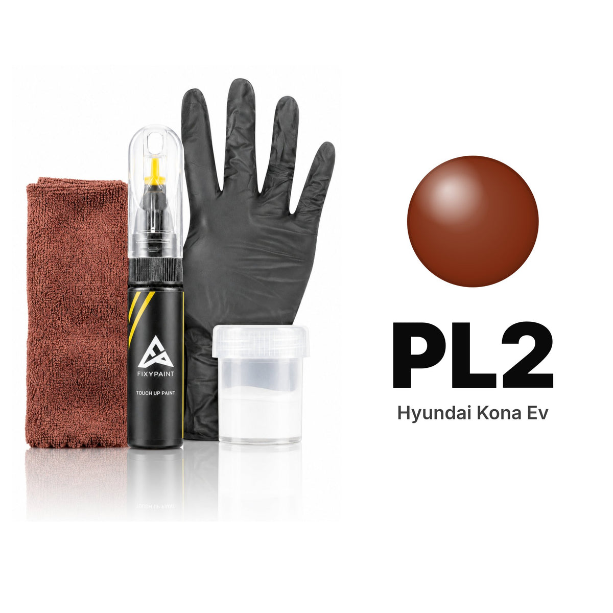 Lackstift für Hyundai Kona EV – PL2 (ab 2025), Set Komplett