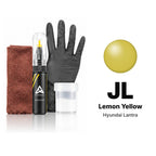 Touch-up paint for Hyundai Lantra JL Lemon Yellow, Complete kit
