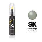 Touch-up paint for Hyundai Matrix SK Silver Sage, Basic kit