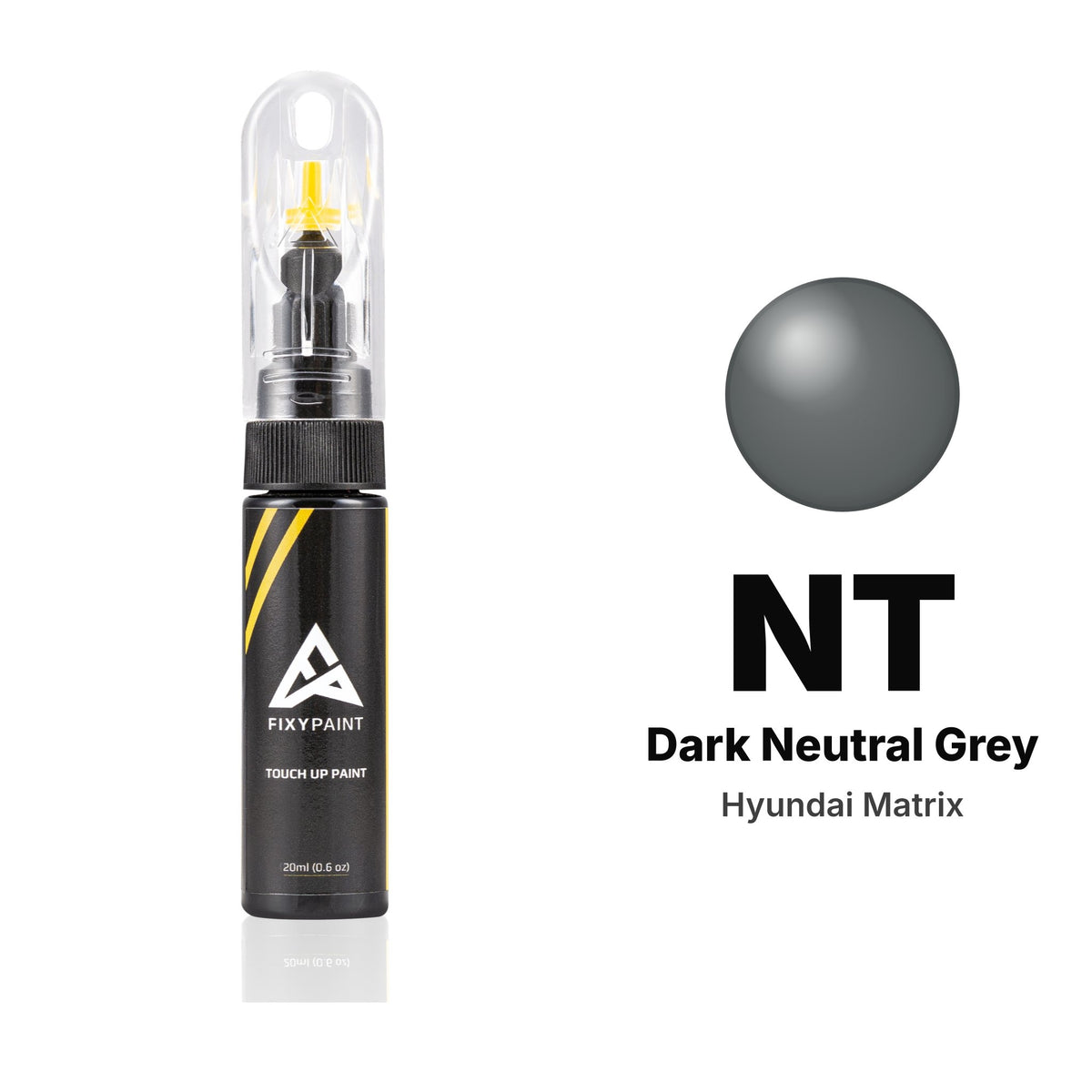 Hyundai Matrix NT Dark Neutral Grey touch-up paint, Basic kit