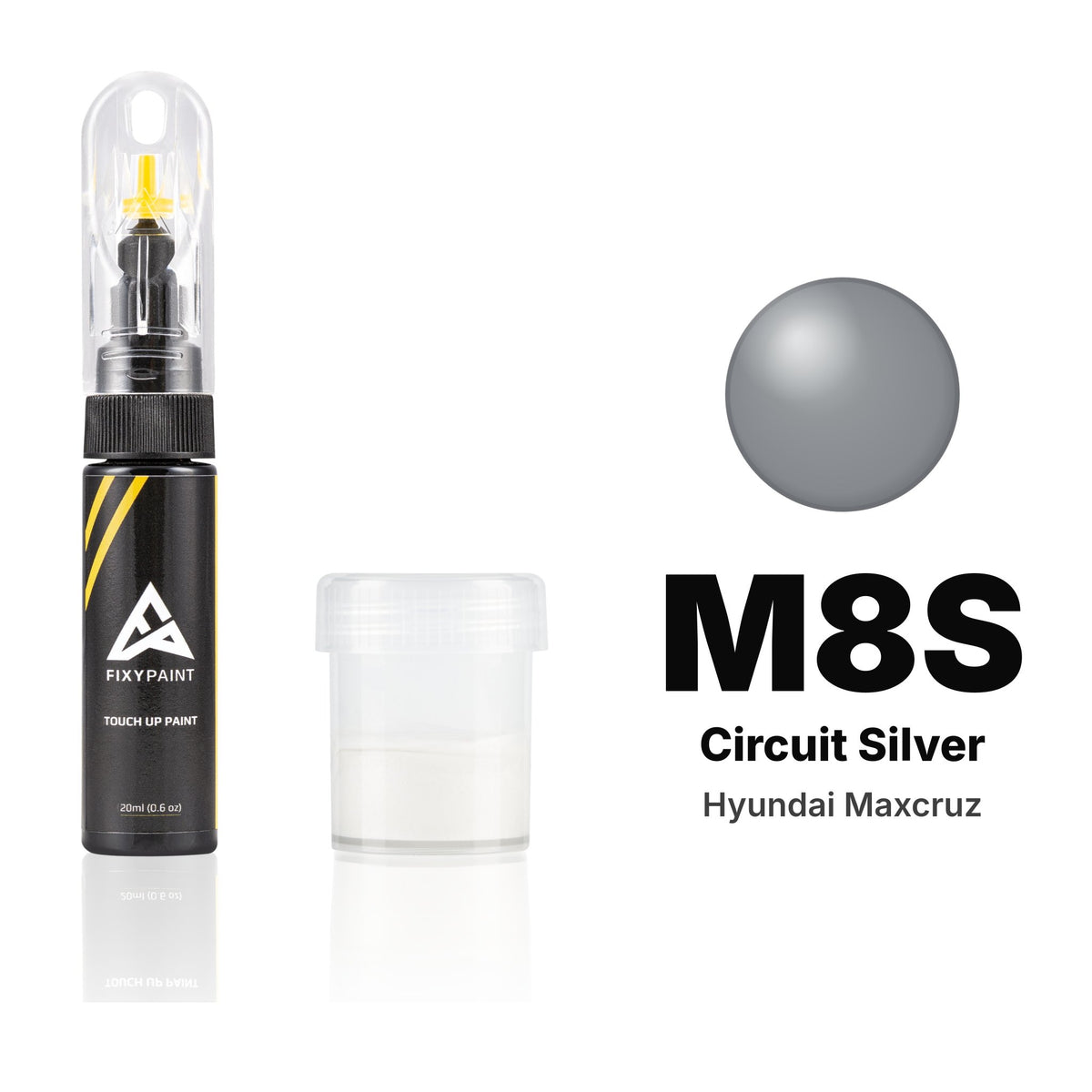 Touch-up paint for Hyundai Maxcruz M8S Circuit Silver, Standard kit