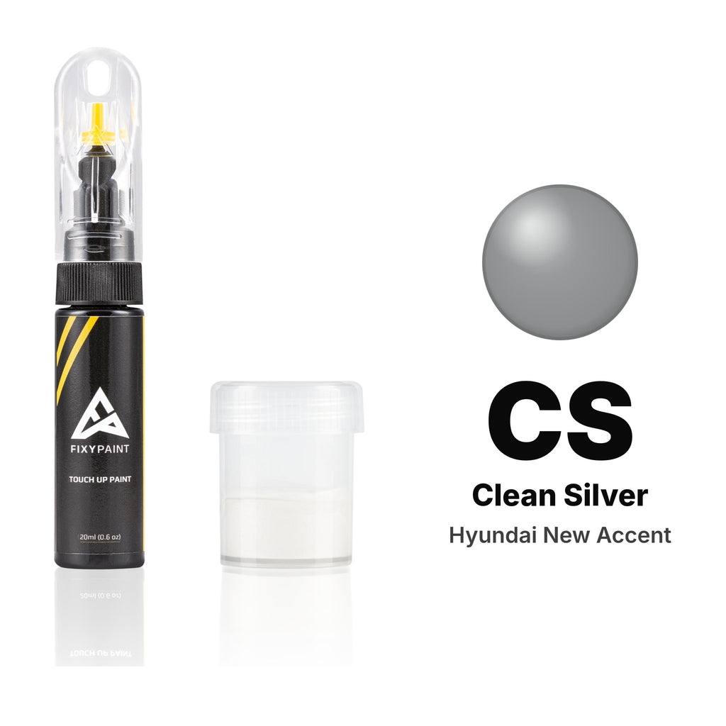 Touch-up paint for Hyundai New Accent CS Clean Silver, Standard kit