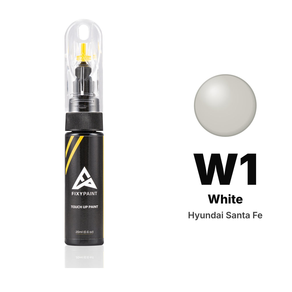 Touch-up paint for Hyundai Santa Fe W1 White, Basic kit