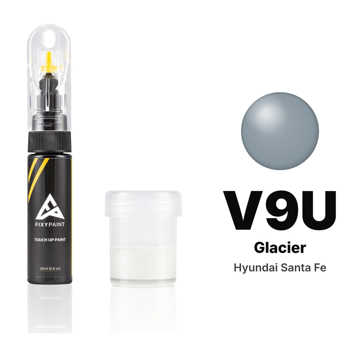 Touch-up paint for Hyundai Santa Fe V9U Glacier, Standard kit