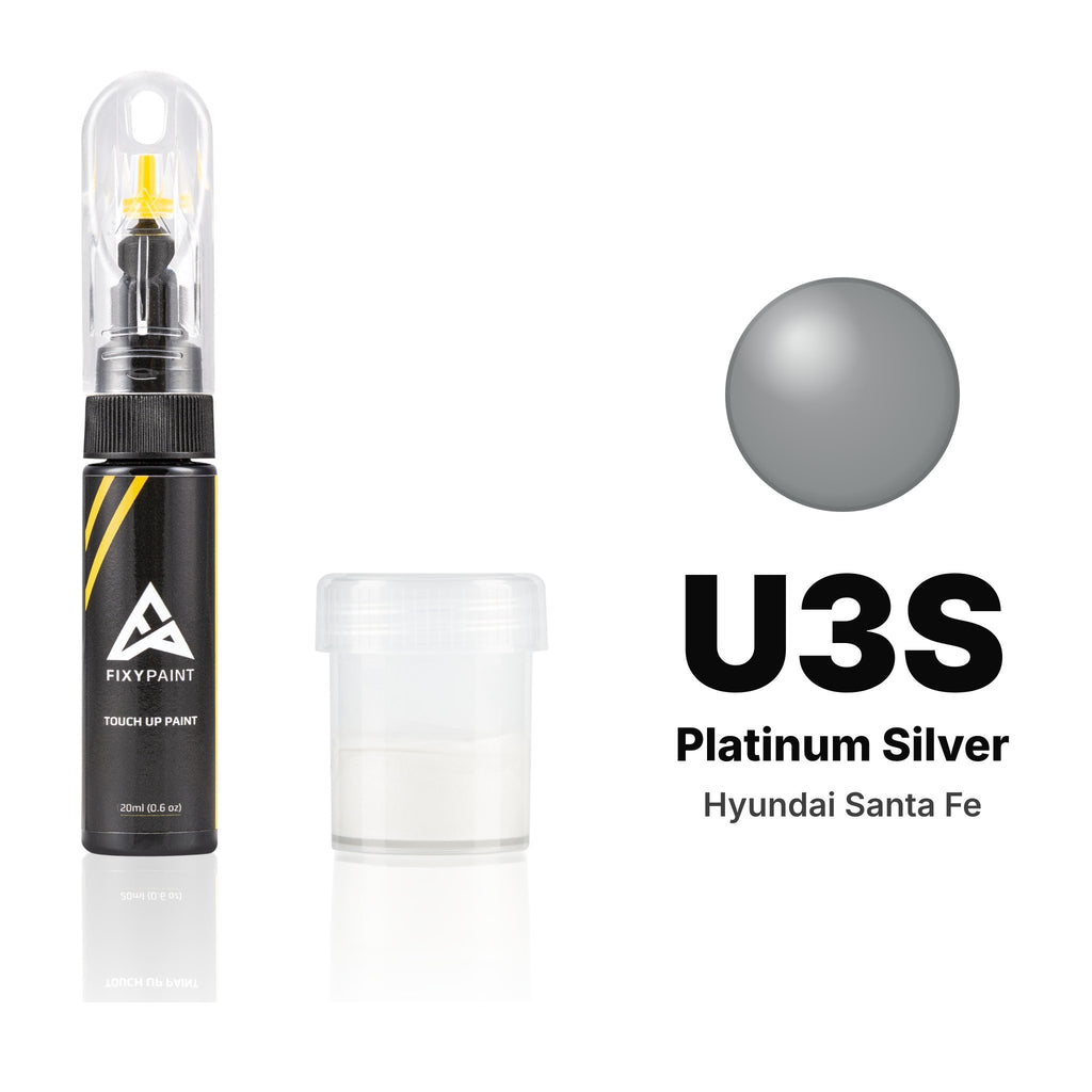Touch-up paint for Hyundai Santa Fe U3S Platinum Silver, Standard kit