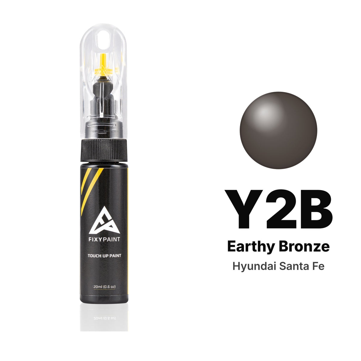 Lackstift für Hyundai Santa Fe – Y2B Earthy Bronze (2018–2022), Set Basis