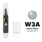 Touch-up paint for Hyundai Santa Fe W3A Glacier White, Standard kit