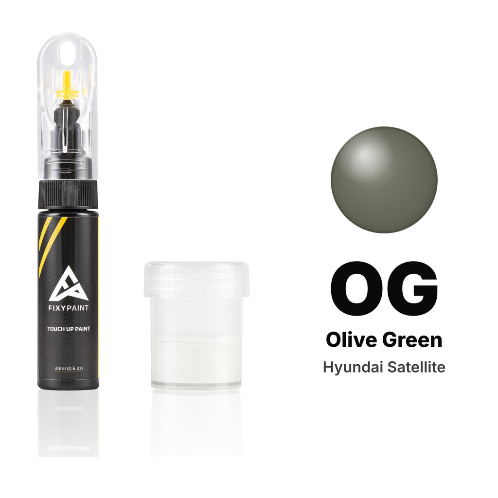 Touch-up paint for Hyundai Satellite OG Olive Green, Standard kit