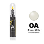 Touch-up paint for Hyundai Satellite OA Creamy White, Basic kit