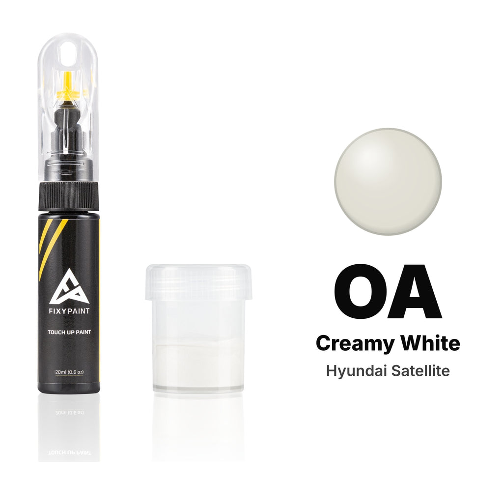 Touch-up paint for Hyundai Satellite OA Creamy White, Standard kit