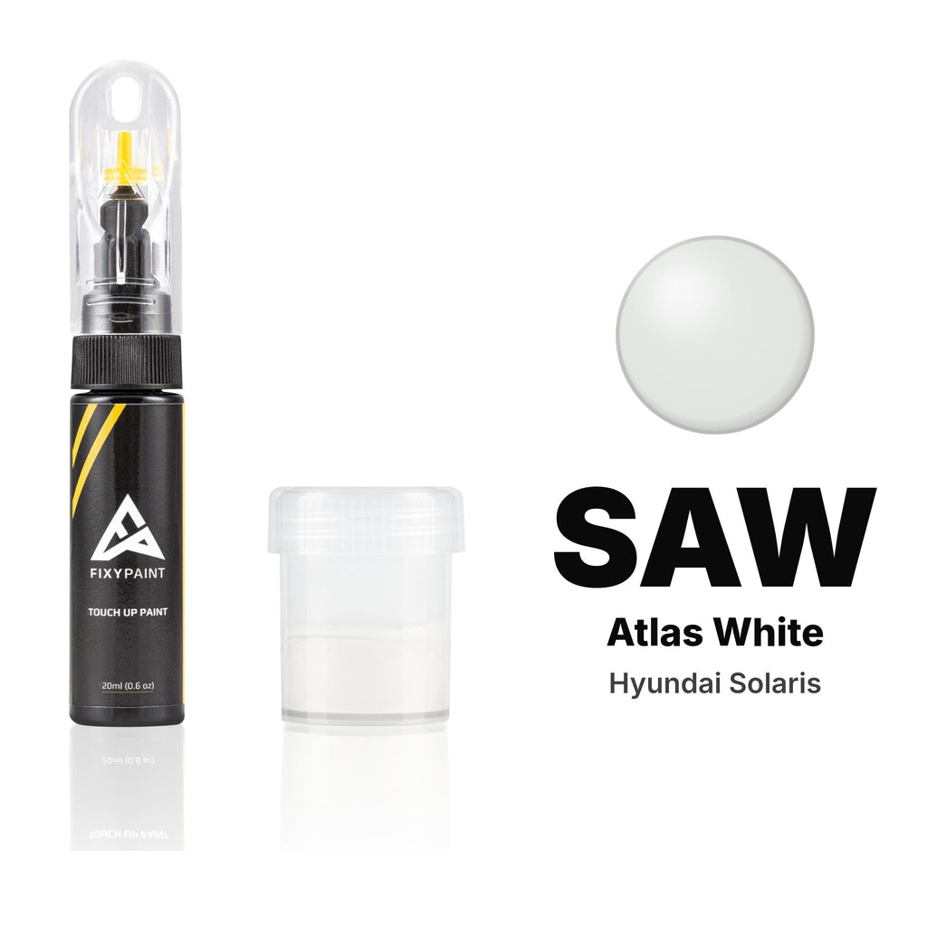 Touch-up paint for Hyundai Solaris SAW Atlas White, Standard kit