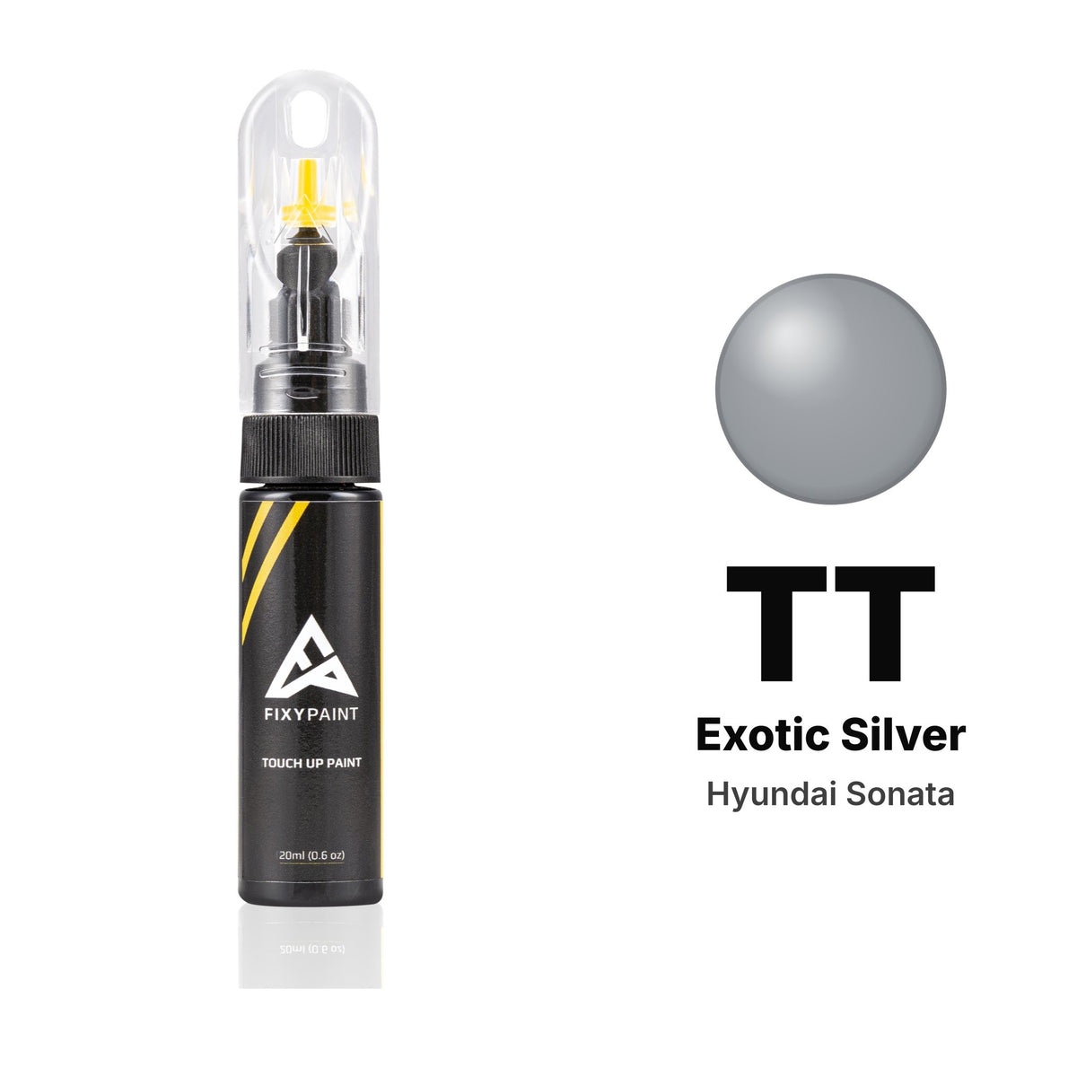 Touch-up paint for Hyundai Sonata TT Exotic Silver, Basic kit