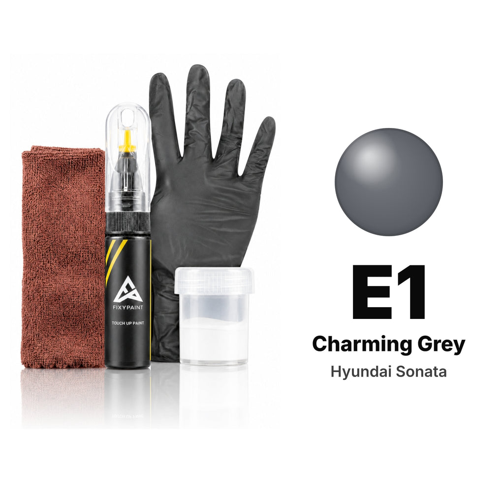Touch-up paint for Hyundai Sonata E1 Charming Grey, Complete kit