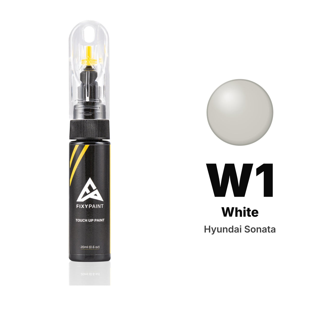 Touch-up paint for Hyundai Sonata W1 White, Basic kit