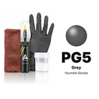 Pintura de retoque para Hyundai Sonata – PG5 Grey (2014–2016), kit Completo