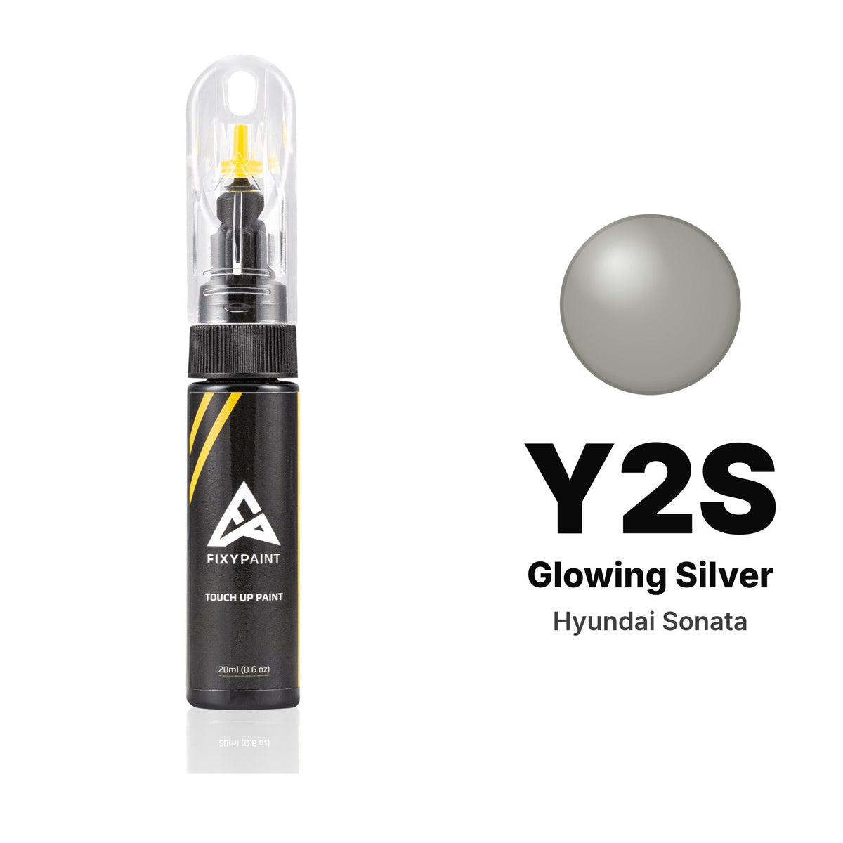 Touch-up paint for Hyundai Sonata Y2S Glowing Silver, Basic kit