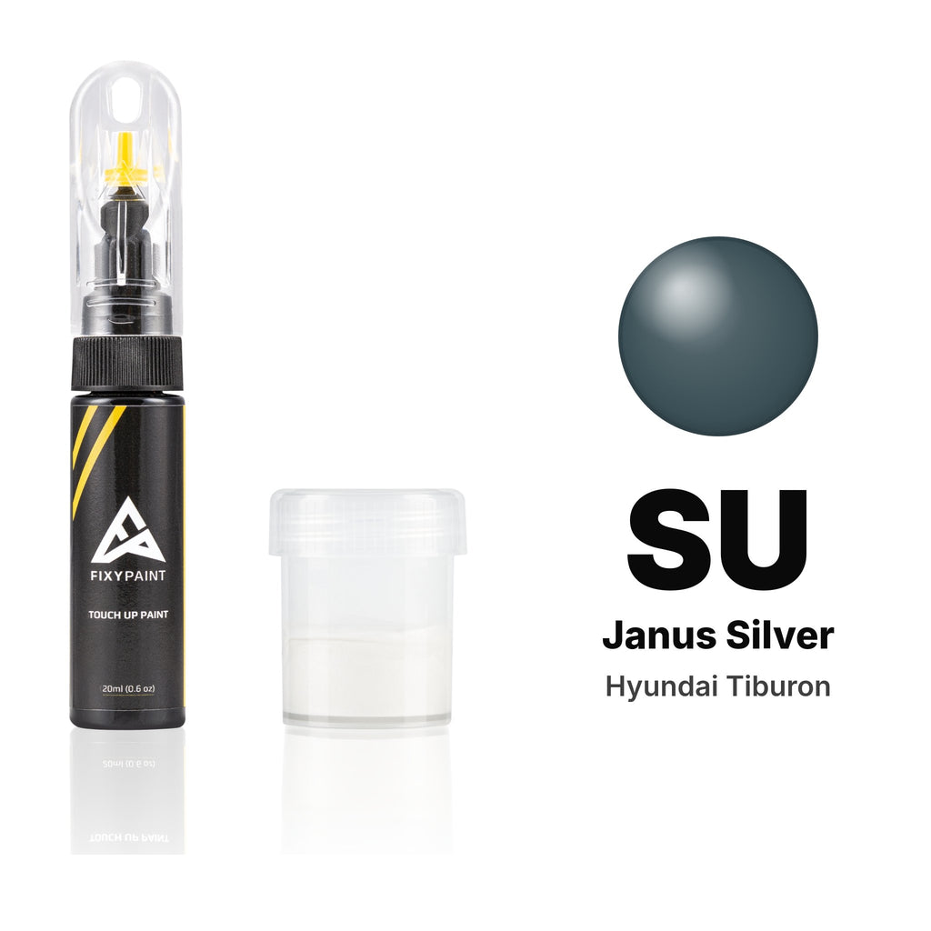 Touch-up paint for Hyundai Tiburon SU Janus Silver, Standard kit