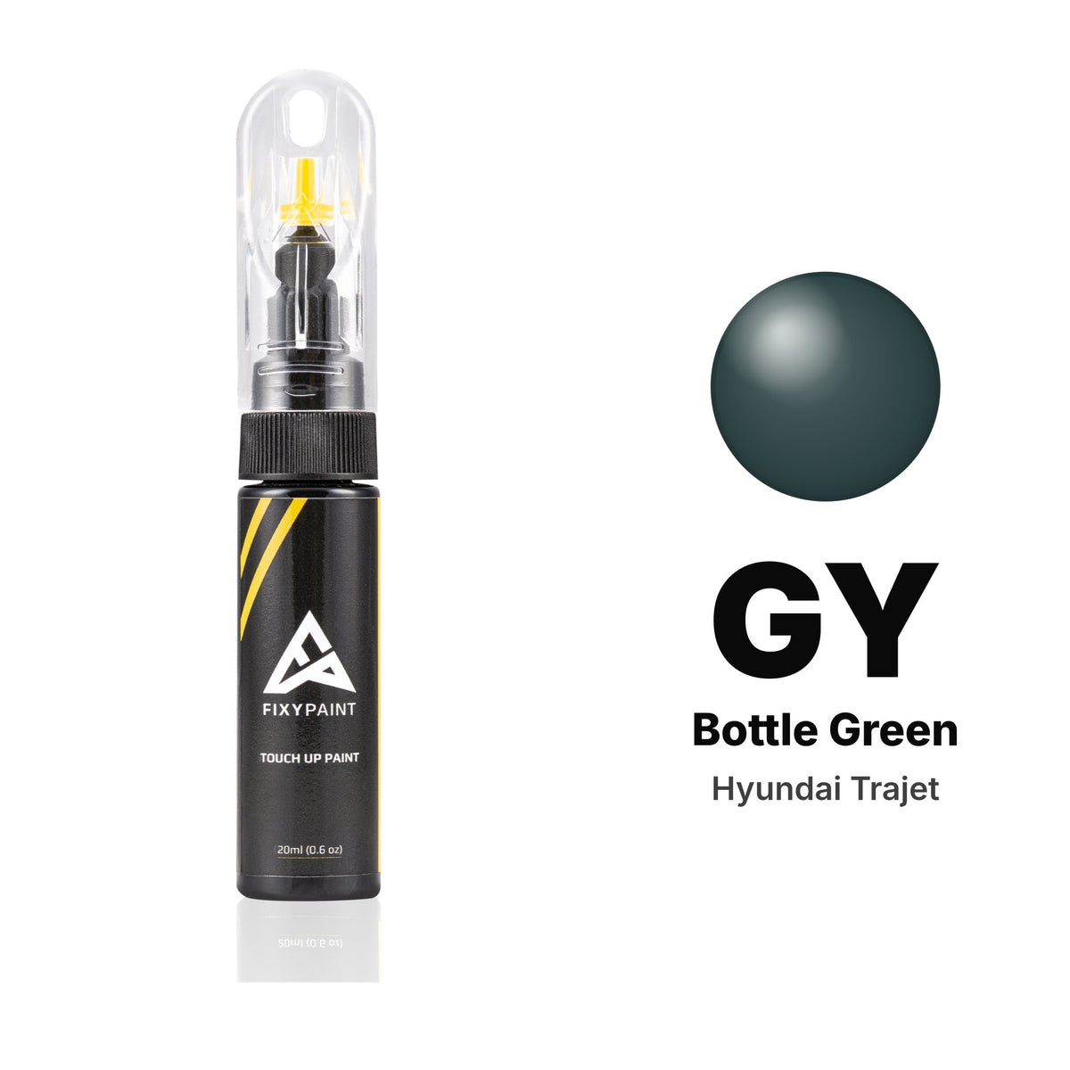 Touch-up paint for Hyundai Trajet GY Bottle Green, Basic kit