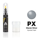 Touch-up paint for Hyundai Trajet PX Glacier Silver, Standard kit